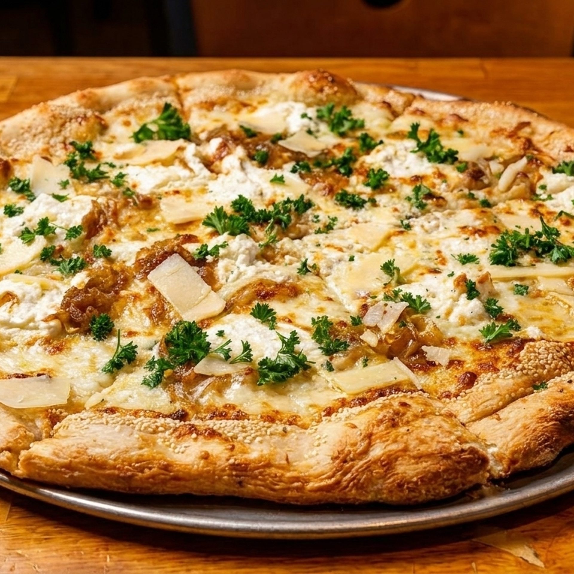 Sourdough Crust, Wood-Fired Oven